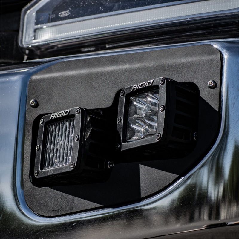 Ford Super Duty Light Mount - Front - Rigid Industries - D Series - `20-`27